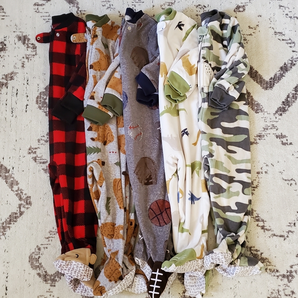 Baby Footie PJ Lot